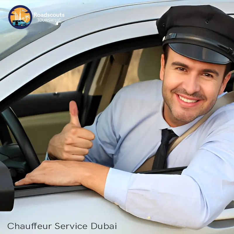 Professional chauffeur service Dubai with luxury cars and expert drivers - Road scouts