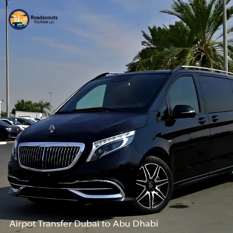 Private transfer from Abu Dhabi to Dubai with professional driver and luxury vehicle - Roadscouts-tourism